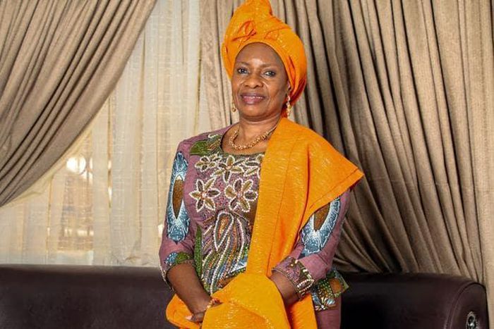 The Minister of Women Affairs, Dame Pauline Tallen (Legit)