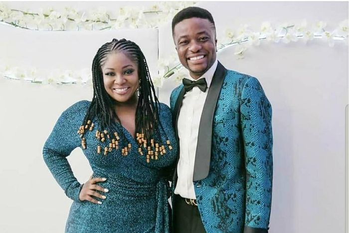 Toolz and hubby, Captain Tunde Demuren welcomed their first child back in 2018. The couple welcomed their son, Asher in fall away United Kingdom. [Instagram/ToolO]