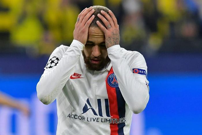 Neymar scored but looked off the pace on his return after injury as Paris Saint-Germain lost 2-1 away to Borussia Dortmund on Tuesday