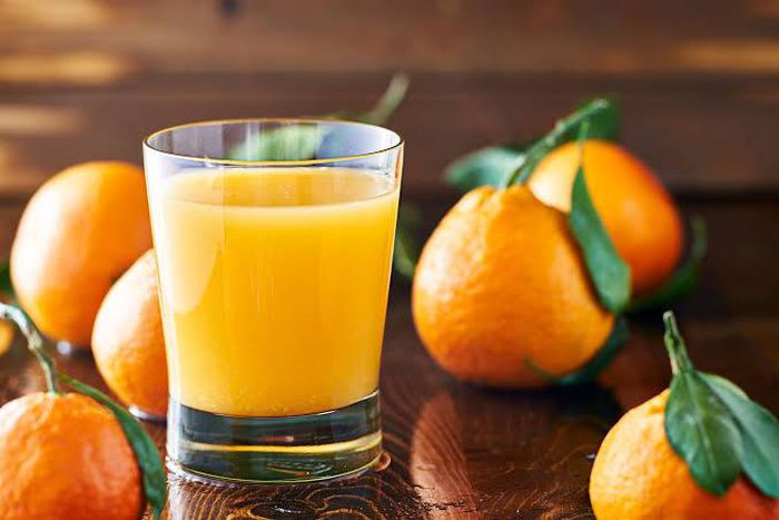 A glass of orange juice [Good Housekeeping]