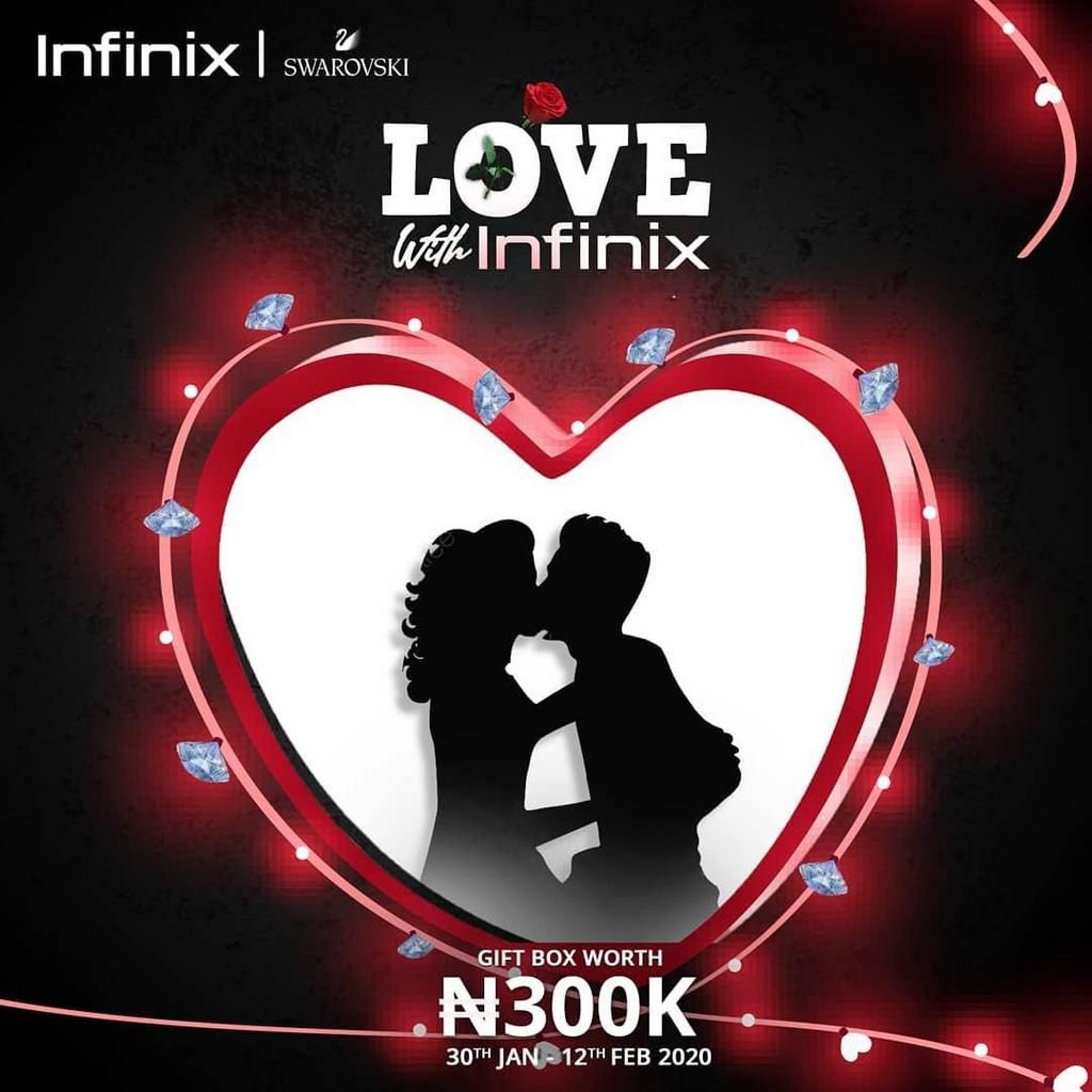 Best Valentine treat ever! Infinix mobility gives away 300k this valentine to 5 amazing couples