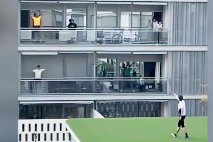 Trainer Leads Quarantine Workouts