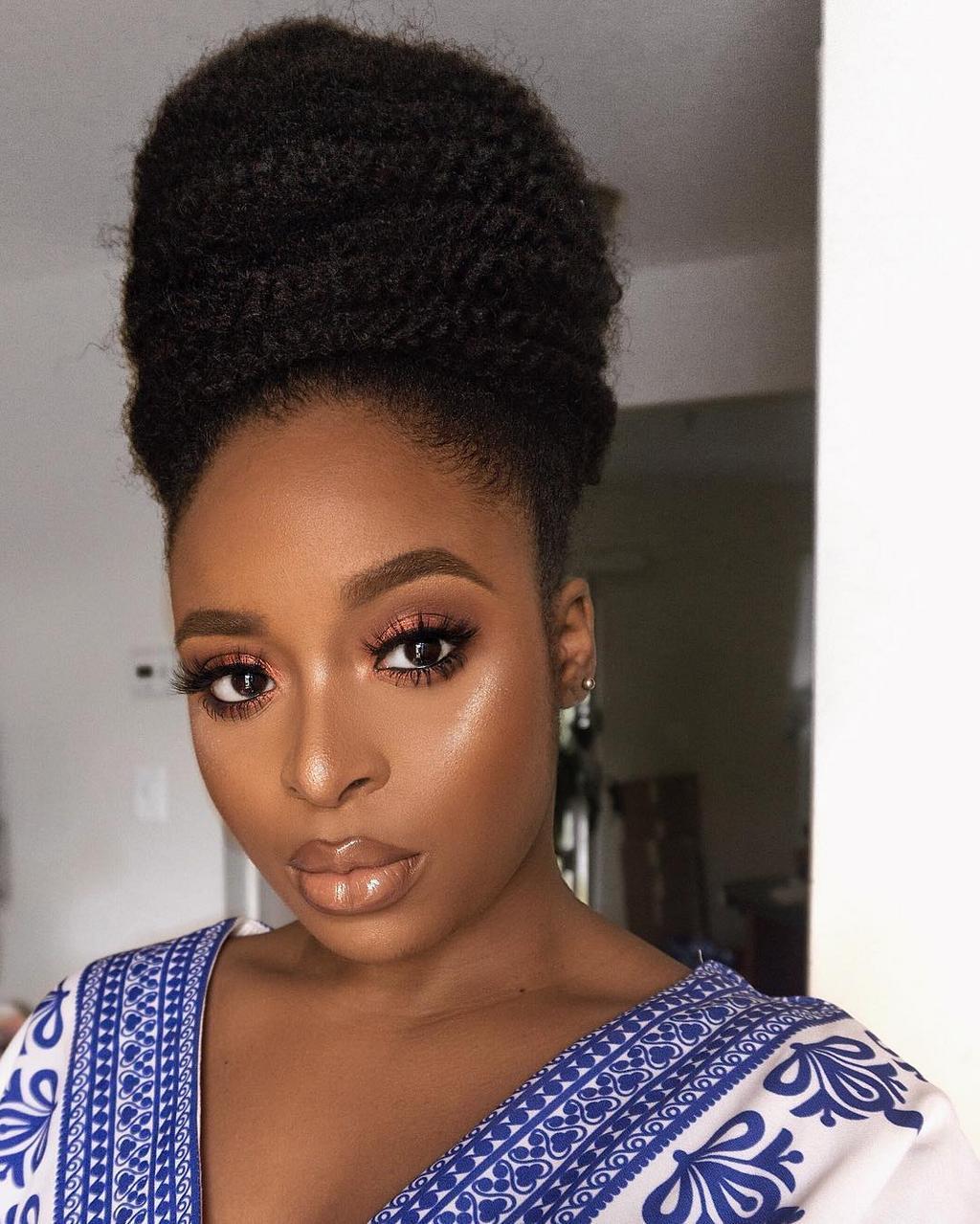 Ronke Raji is showing us how to achieve the perfect ponytail [Video ...