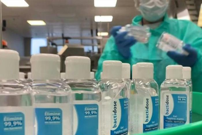 With demand exploding amid the COVID-19 outbreak the family owned business is producing up to 100,000 plastic bottles of gel every day at three sites