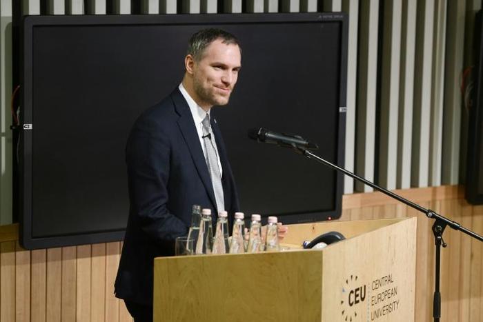 Prague mayor Zdenek Hrib (pictured December 2019) announced a twinning agreement with Taipei, reviving an ongoing dispute with Beijing that has soured Czech-Chinese relations