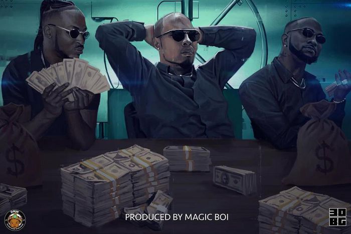 B-Red featuring Davido and Peruzzi - Dollar. (HKN)