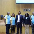 L-R: Sunday Atu, Assistant Director, Policy Competition and Economic Analysis (PCEA), Nigerian Communications Commission (NCC); Afundu Edith, Deputy Director, PCEA, NCC; Chukwuyere Ebere, telecommunications lawyer/guest speaker; Josephine Amuwa, Direct...