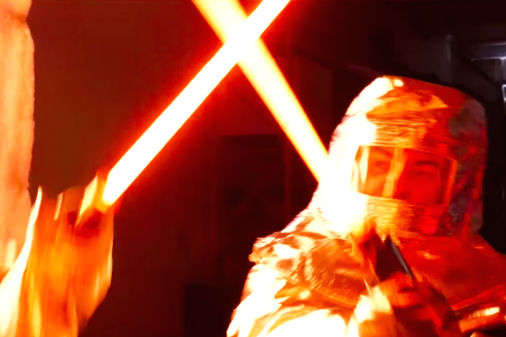 This Guy Made a Real 2,700-Degree 'Lightsaber'