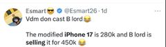 Blord’s “iPhone 17 Pro” Sparks Outrage: Nigerians React