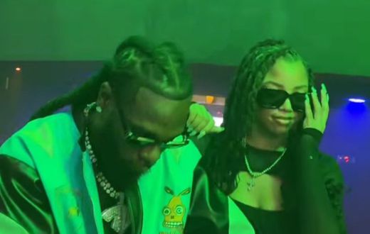 Burna Boy and Chloe Bailey together