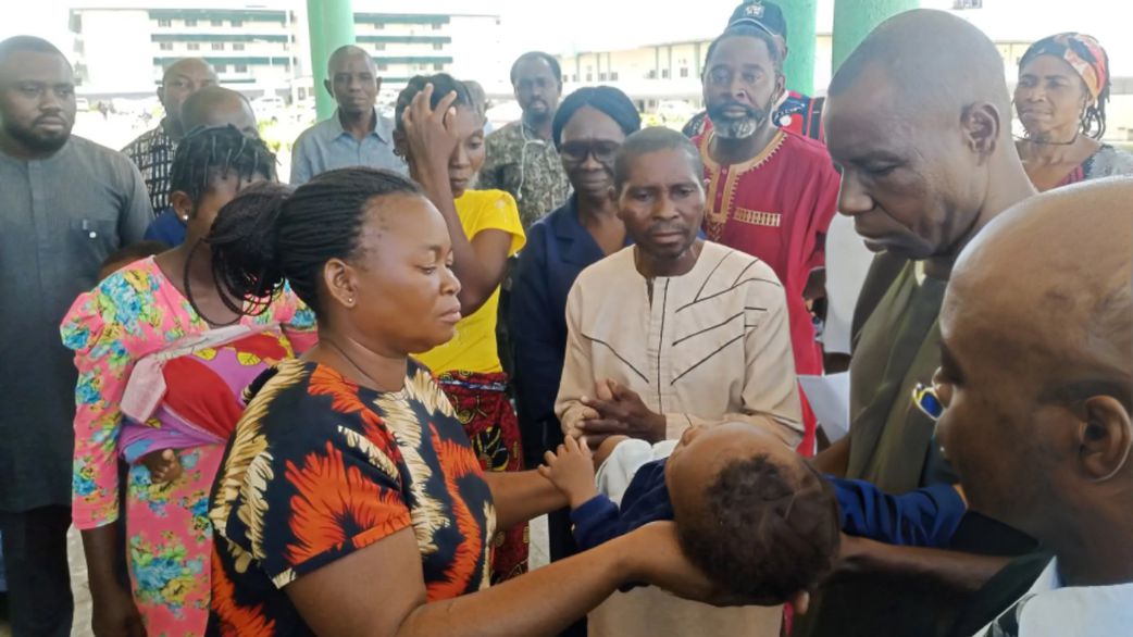 A major breakthrough came days later when another survivor of the attack, Mrs. Blessing Audu, who was also receiving treatment at the hospital, identified the baby. [Daily Post]