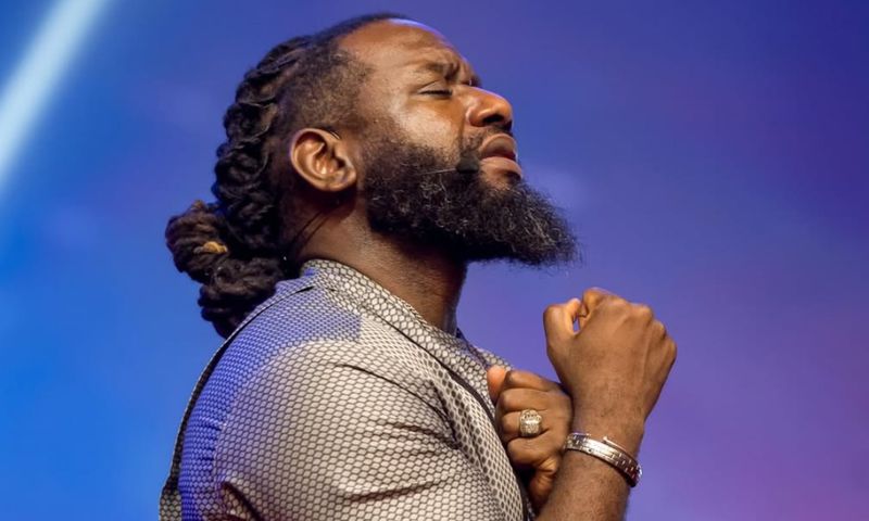 Jimmy Odukoya prays for the victims and their families [Instagram/Iamthatpj]