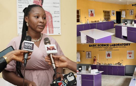 Otarigho revealed a sustainability plan that includes forming a science club and possibly opening the lab to the public in the future, with a fee structure. [Original/Pulse Nigeria]