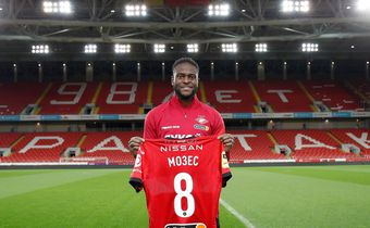 Victor Moses (Twitter/Spartak Moscow)