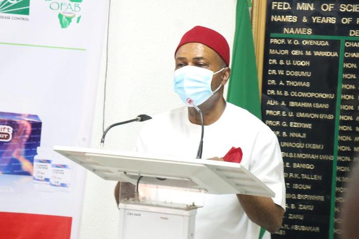 Dr Ogbonnaya Onu, Minister of Science and Technology. [Twitter/@FmstNg]