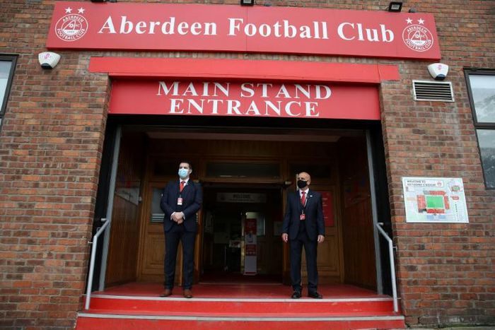 Aberdeen hosted the first match of the new season in the Scottish Premiership