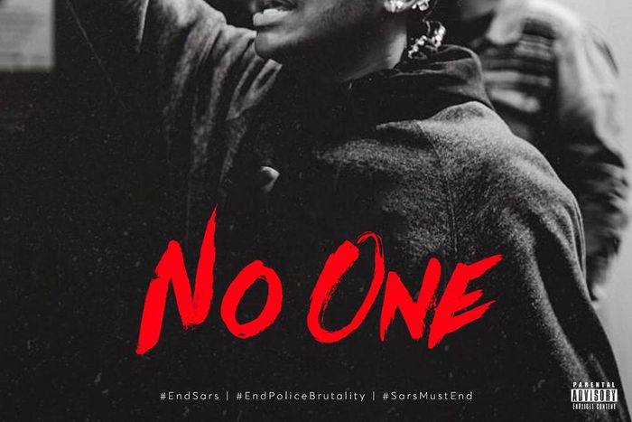 Dice Ailes dedicates new single, 'No One' to EndSARS protests. (Pulse Nigeria)
