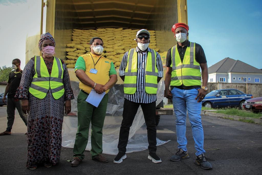 Calabar: The yellow and green trucks circling Nigeria: Flour Mills of Nigeria continues to feed the nation amidst the Coronavirus pandemic