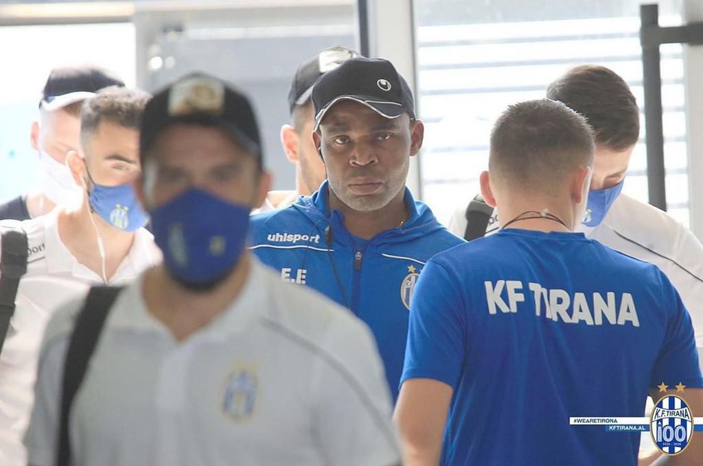 Ndubuisi Egbo (Instagram/FT Tirana)