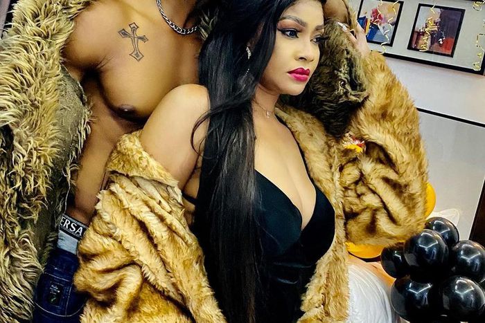 Angela Okorie and her hubby, Desmond [Instagram/RealAngelaOkorie]