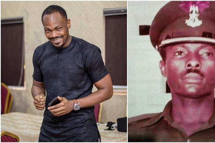 Lt Col Moses Effiong was among the five Nigerians granted presidential pardon by President Muhammadu Buhari. [Instagram/EtimEffiong]