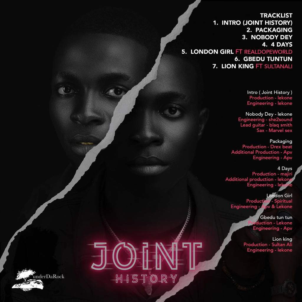 Underdarock presents Femi Silva - "Joint History" (EP)