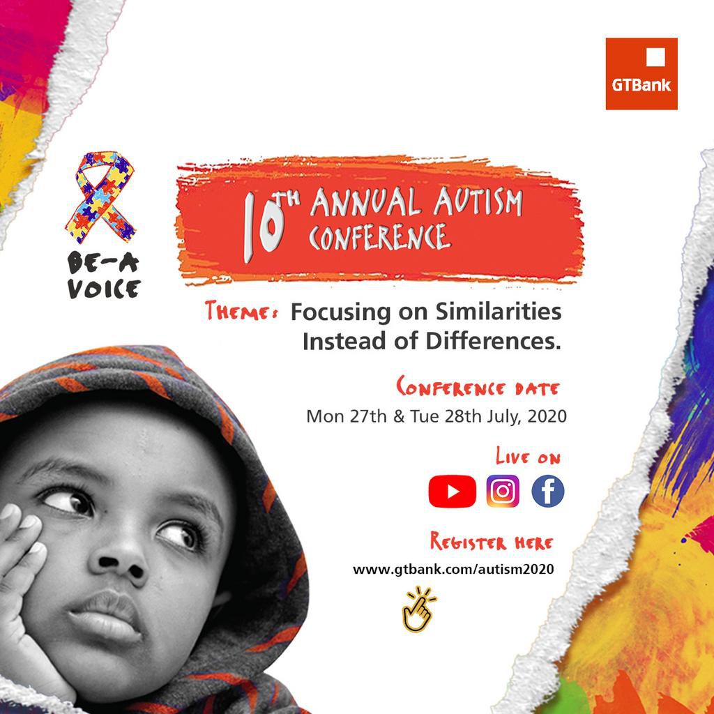 GTBank marks 10 years of autism advocacy, holds Annual Autism Conference July 27th- 28th