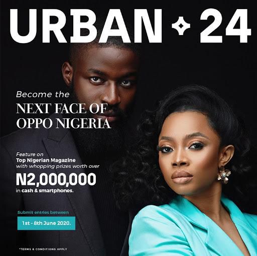 Become the next Nigerian top model in the OPPO Reno3 Urban24 contest