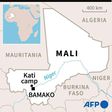 Map of Mali locating Bamako and the Kati camp