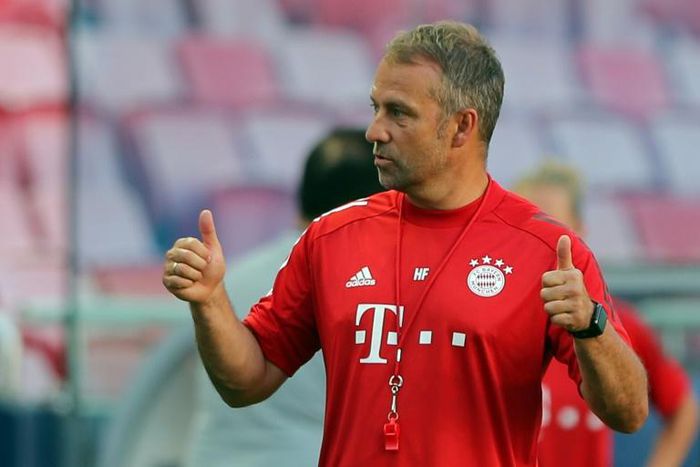 Bayern Munich Hansi Flick is keeping faith in their high line defence against Paris Saint Germain in Sunday's Champions League final.