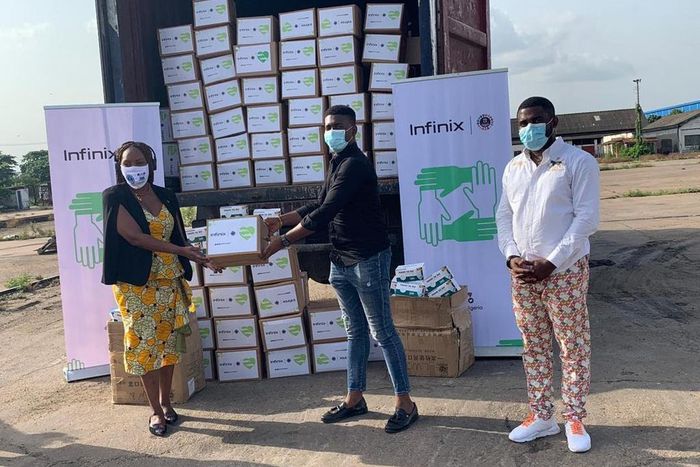 Infinix Mobility in partnership with the Lagos State SDG Department sets out to support 2,000 households amid the COVID-19 pandemic.