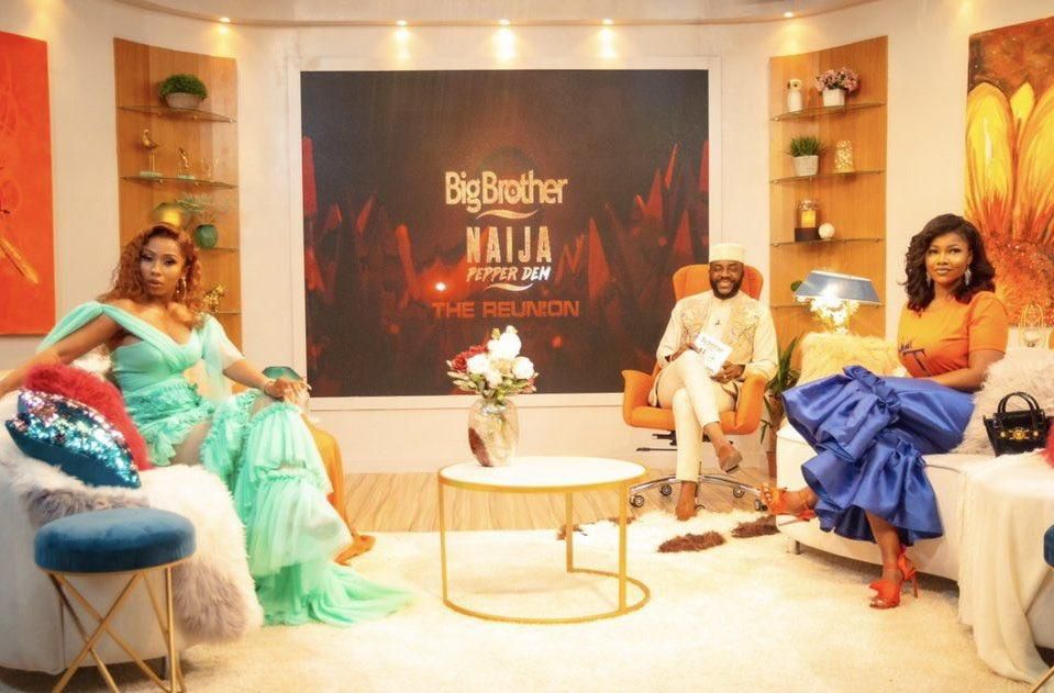 Episode 10 hosted Mercy and Tacha [Twitter/@dstvng]