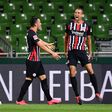 Stefan Ilsanker's double for Eintracht Frankfurt sank Werder Bremen further into the relegation mire