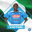 Victor Osimhen joins Napoli (Twitter/Napoli)