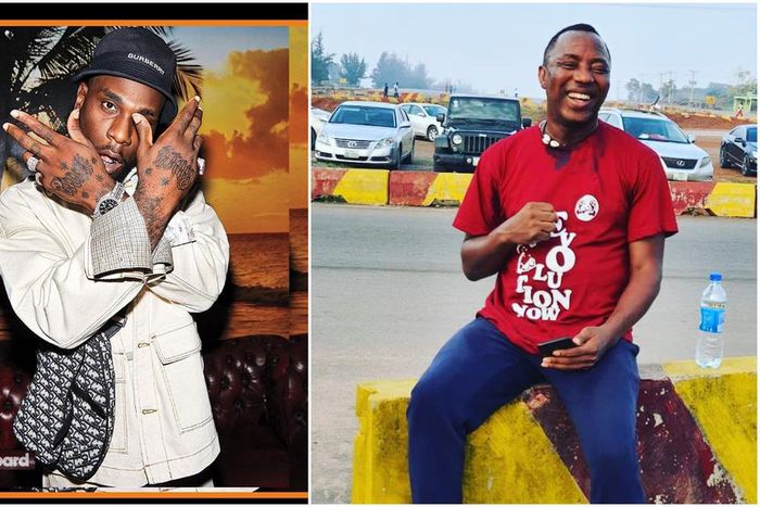 Burna Boy says he won't be showing up at the planned protest organised by Sowore. [Instagram/BurnaBoyGram] [Instagram/YeleSho]