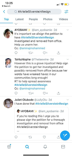 Arielle Silverstein and her antics online