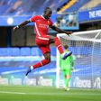 Liverpool's Sadio Mane celebrates after scoring their second goal against Chelsea
