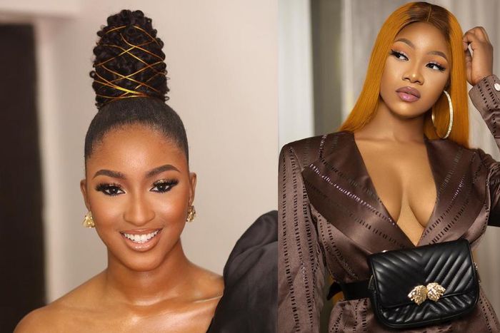 former Big Brother Naija hosuemates Kim Oprah  and Tacha [Instagram]