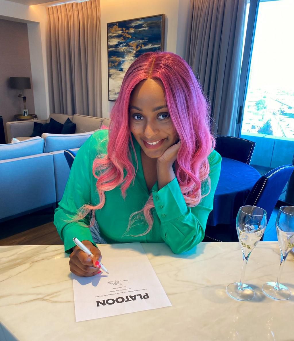 Cuppy signs deal with Platoon for her debut album. (Twitter/CuppyMusic)