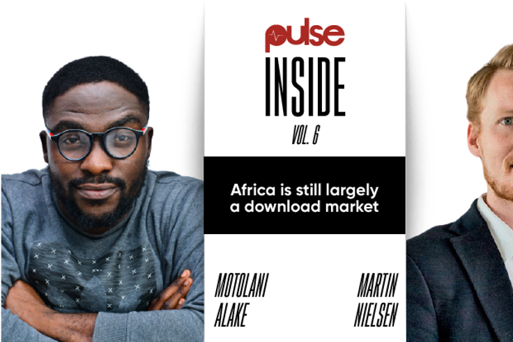 Martin Nielsen: Africa is still a million-dollar download market. (Pulse Nigeria)