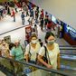 Long queues to enter Bangkok's plush Siam Paragon mall