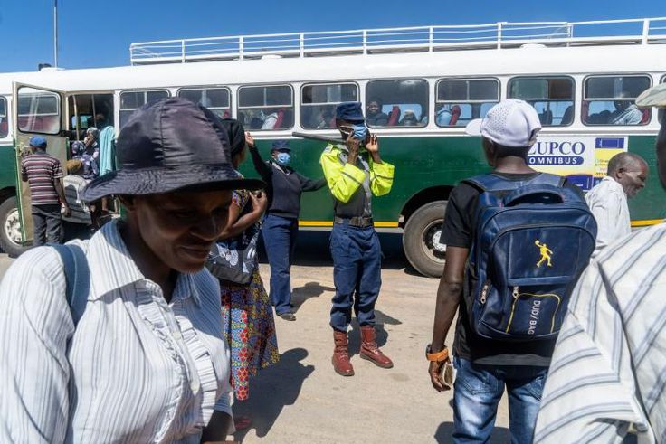 Police have been reinforcing controls into the capital's business district