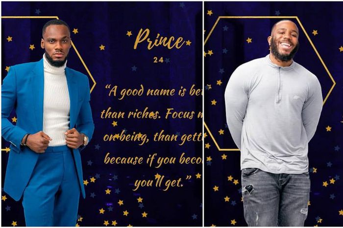 Prince and Kiddwaya are the 11th and 12th housemates to be evicted from Big Brother Naija season 5 [Instagram/BigBroNaija]