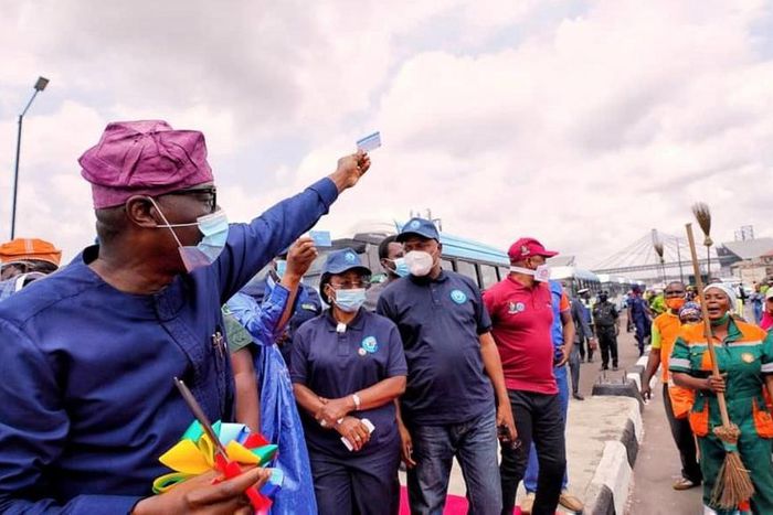 Gov. Sanwo-Olu inaugurates Oshodi-Abule Egba BRT corridor