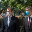 Czech Prime Minister Andrej Babis (R) says the EU recovery fund is tailor-made for countries that lack budget discipline. His Slovakian counterpart Igor Matovic (L) has a more conciliatory approach to the fund