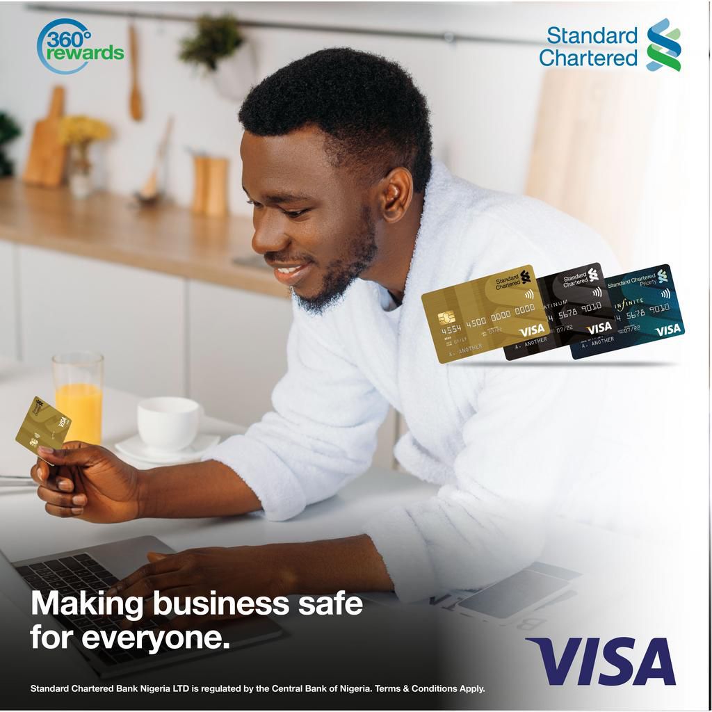 Visa and Standard Chartered partner to promote E-commerce payments in Nigeria