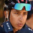 Egan Bernal prepares to start Tuesday's 16th stage of the Tour de France -- it would prove to be his last effort in the 2020 edition having won last year