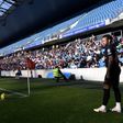 A limited number of fans got to watch PSG stars such as Neymar and Kylian Mbappe play at the Stade Oceane in Le Havre