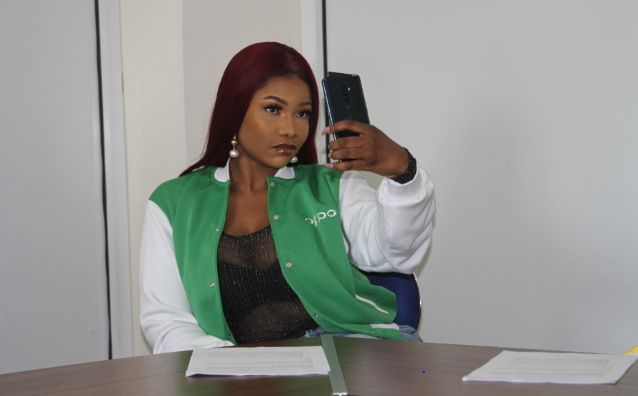Tacha Bags Multi-Million Naira Deal with OPPO Mobile Nigeria. (Oppo Mobile)