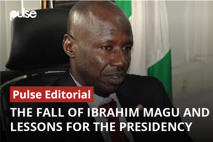 Ibrahim Magu has been suspended as EFCC boss